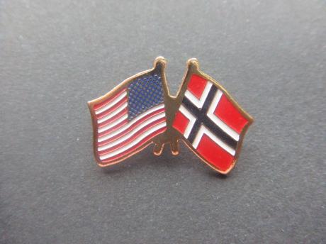 Vlag Amerika-Noorwegen